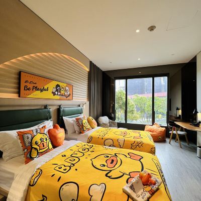 小黃鴨主題 豪華房 雙床 WM 酒店優惠