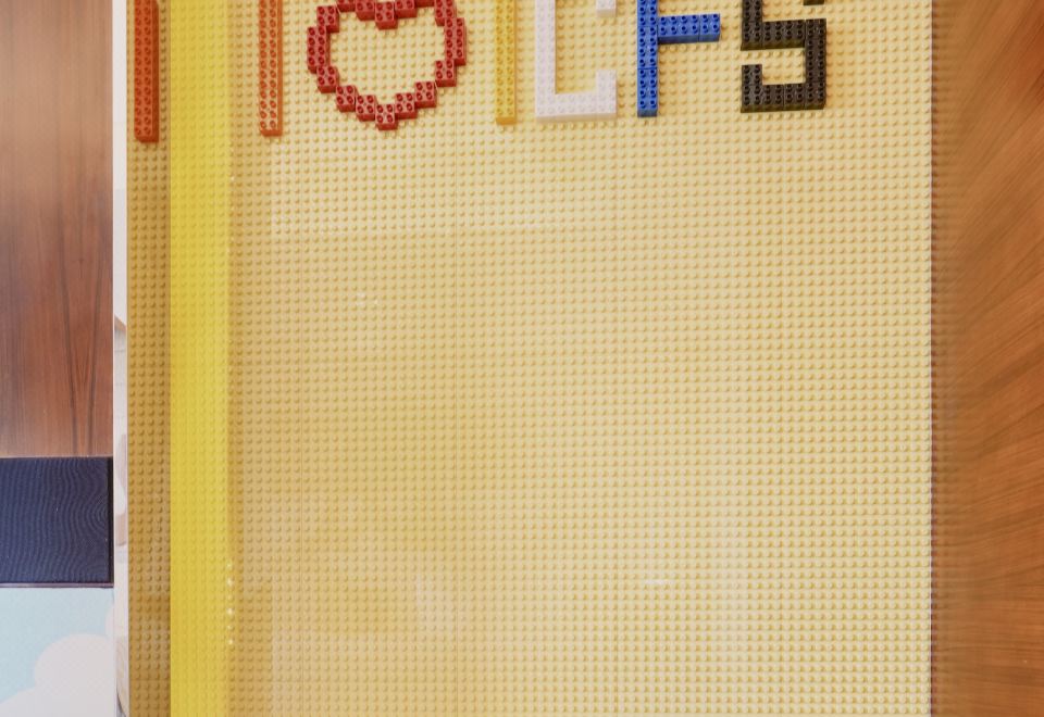 糖果飞屋豪华湖景双床房A（乐高墙丨俏皮鱼嘴）