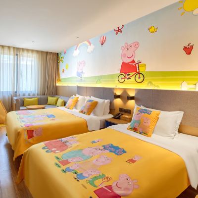 親子房【動畫主題，童趣歡樂，親膚床品】 星程飯店（西安鐘樓回民街店）優惠