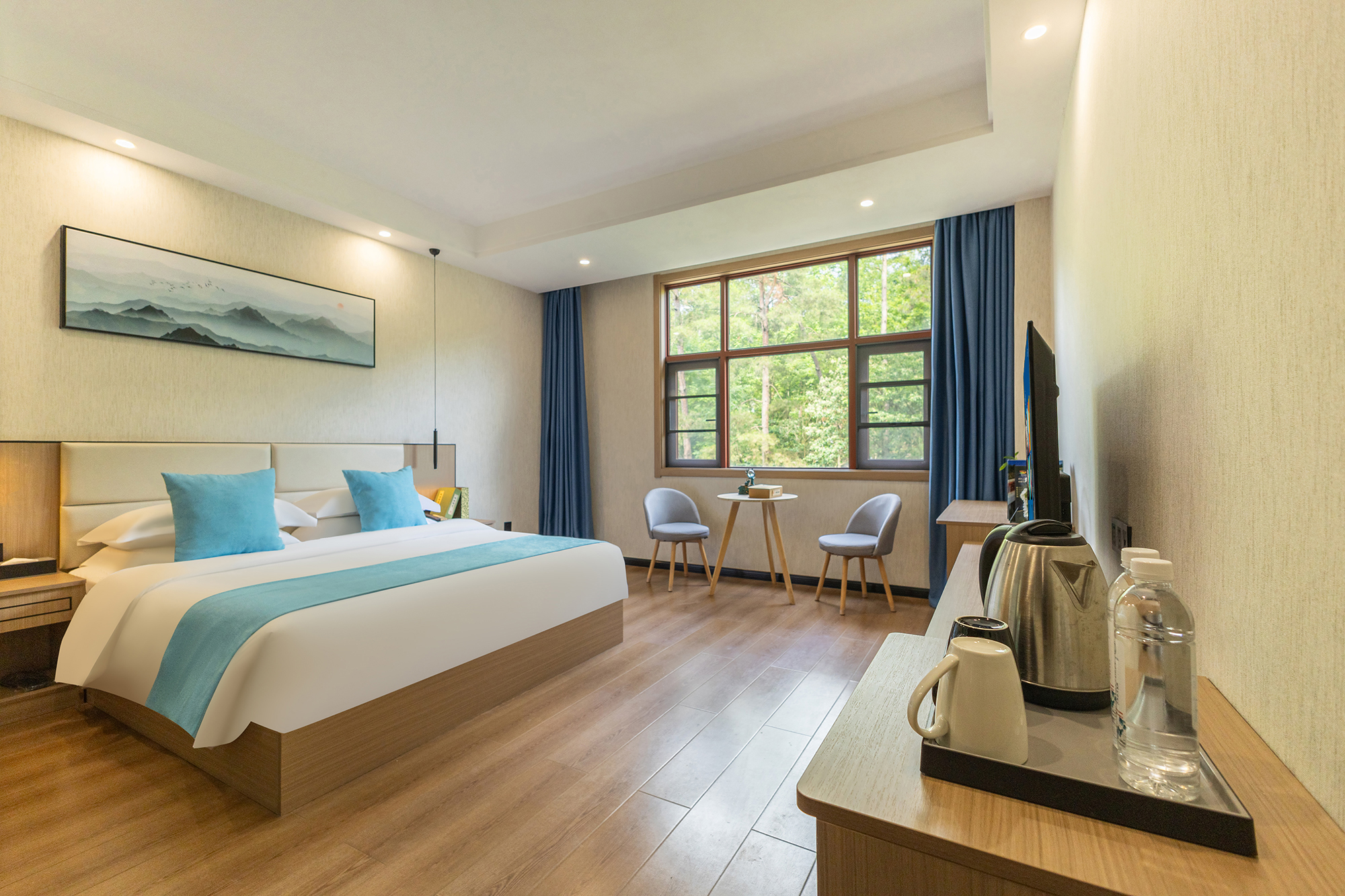 高级大床房（阳光通透+休闲椅）