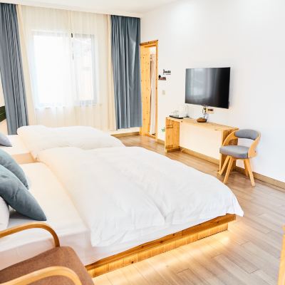 103親子雙床房（智能感應馬桶+獨立可升降榻榻米書房） 天台天餘名宿優惠