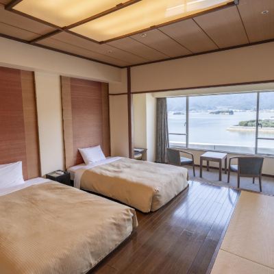 現代雙床房 - 可吸菸 小豆島海灣度假飯店優惠