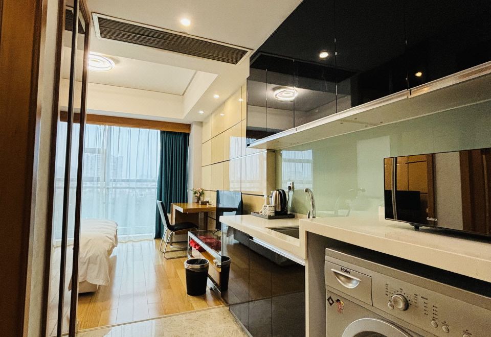 城景公寓【溫暖舒適+助眠床墊+乾濕分離+落地景】