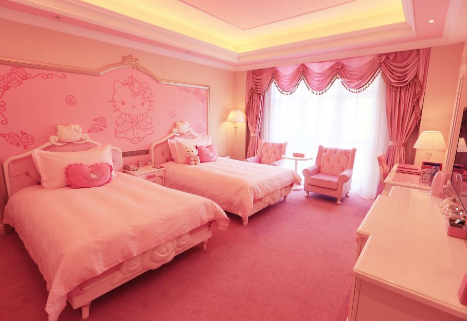 Hello Kitty主题豪华双床房