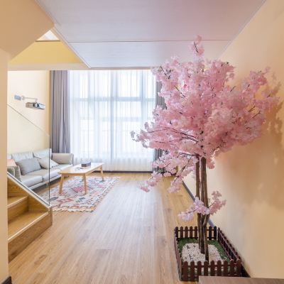和風觀景複式大床房 廣州柒悅複式loft公寓優惠