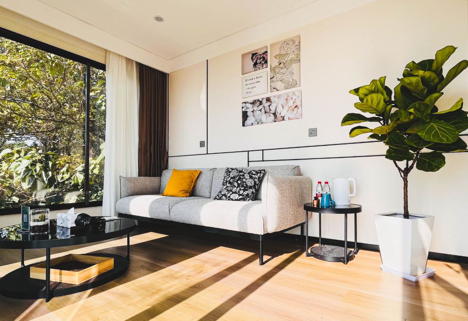 院子里·情侣闺蜜苹果仓大床房