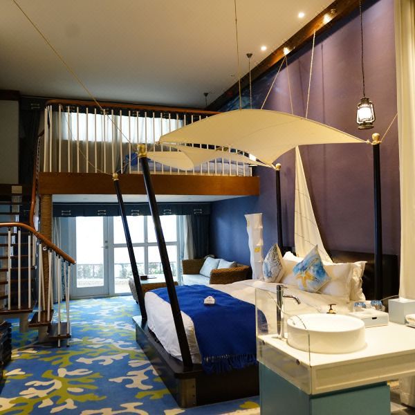 豪華主題復式親子房