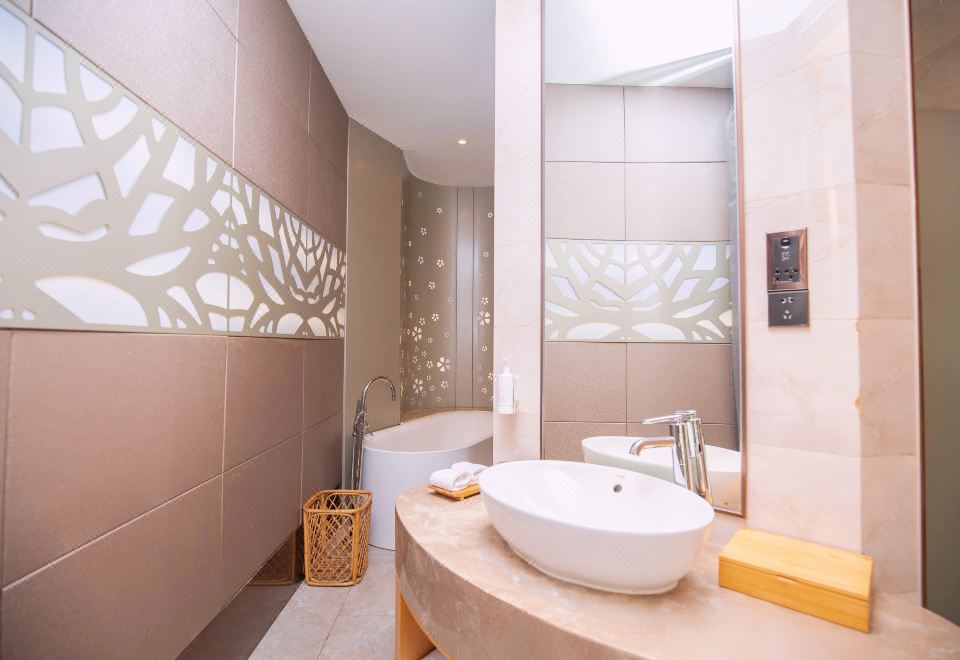 山語樓豪華雙床房