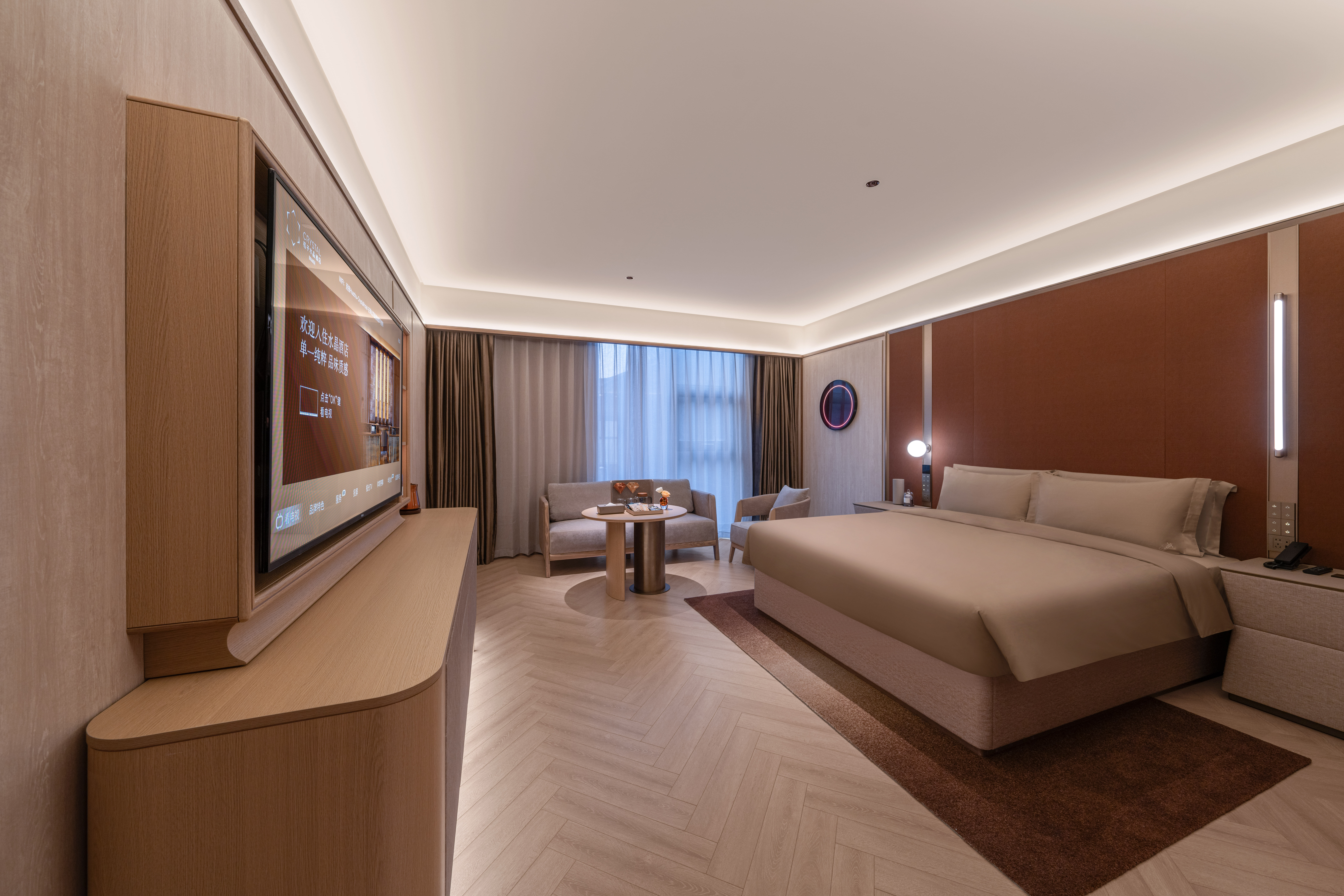 丝涟深睡大床房（丝涟床品+徕芬吹风机+Mini吧+音箱）