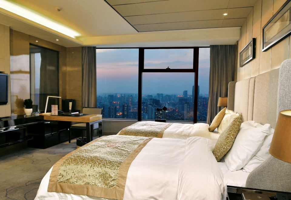 城市景觀高空雙床房【膠囊coffee機】