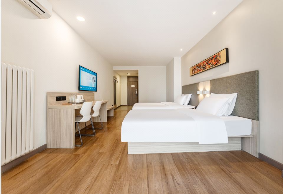 双床房【电视投影+舒适空调】