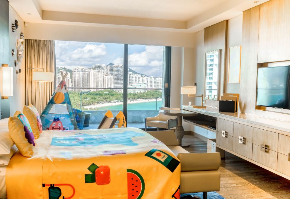 星奇宝贝亲子主题大床房【海景】