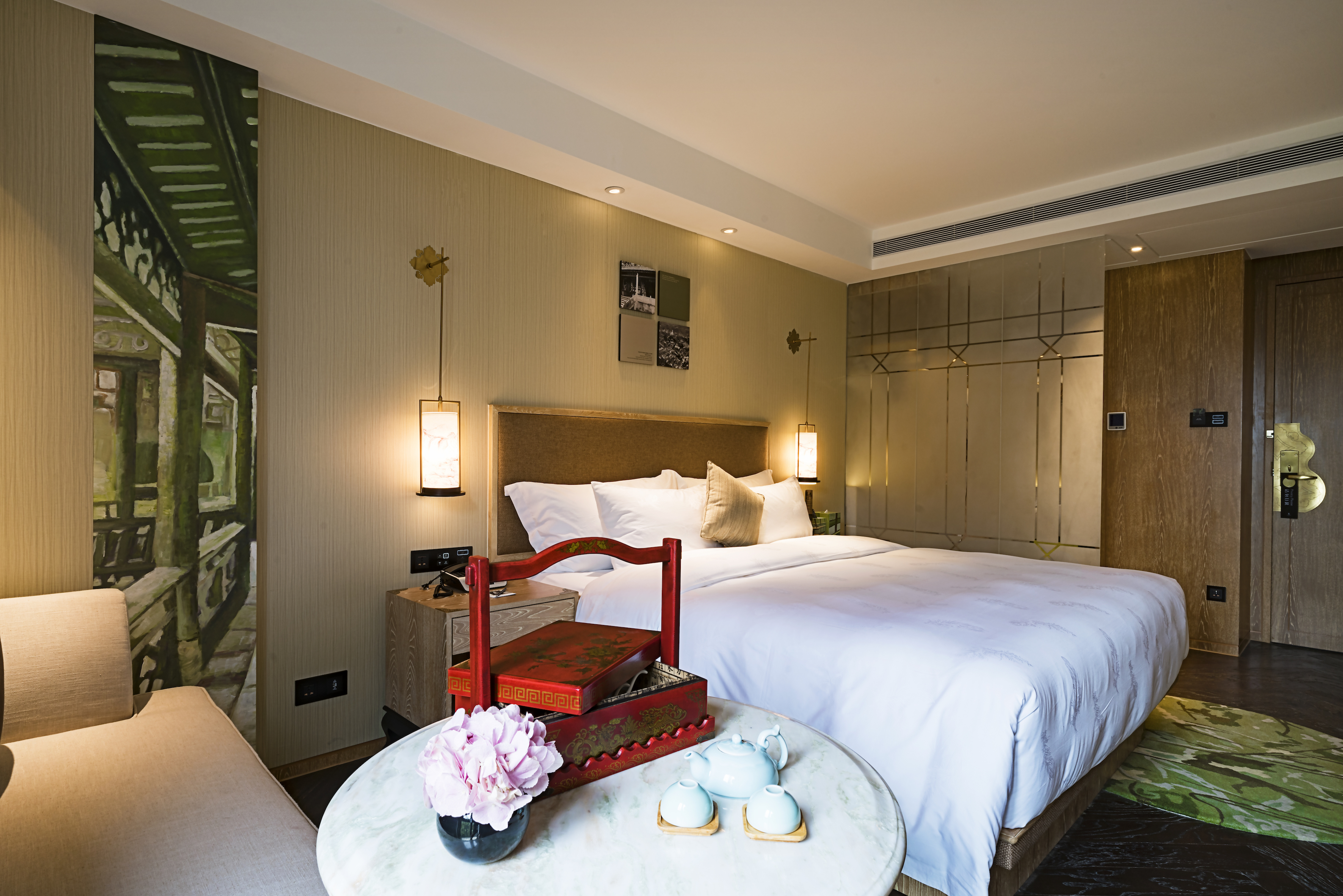 水舞·江景阳台套房（180°江景观景阳台+高奢洗护品）