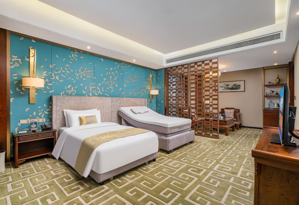 數字睡眠雙床房（可升降、一鍵入眠、實時數據）