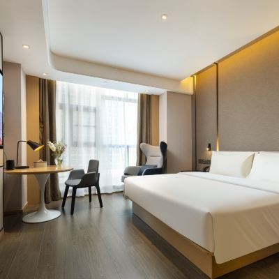 行政大床房（全屋智能+小冰箱＋記憶枕） 崑山城東開發區亞朵飯店優惠