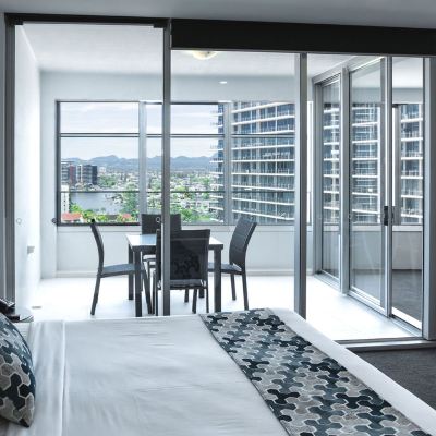 海景一卧室水療公寓 黃金海岸Q1温泉度假村優惠