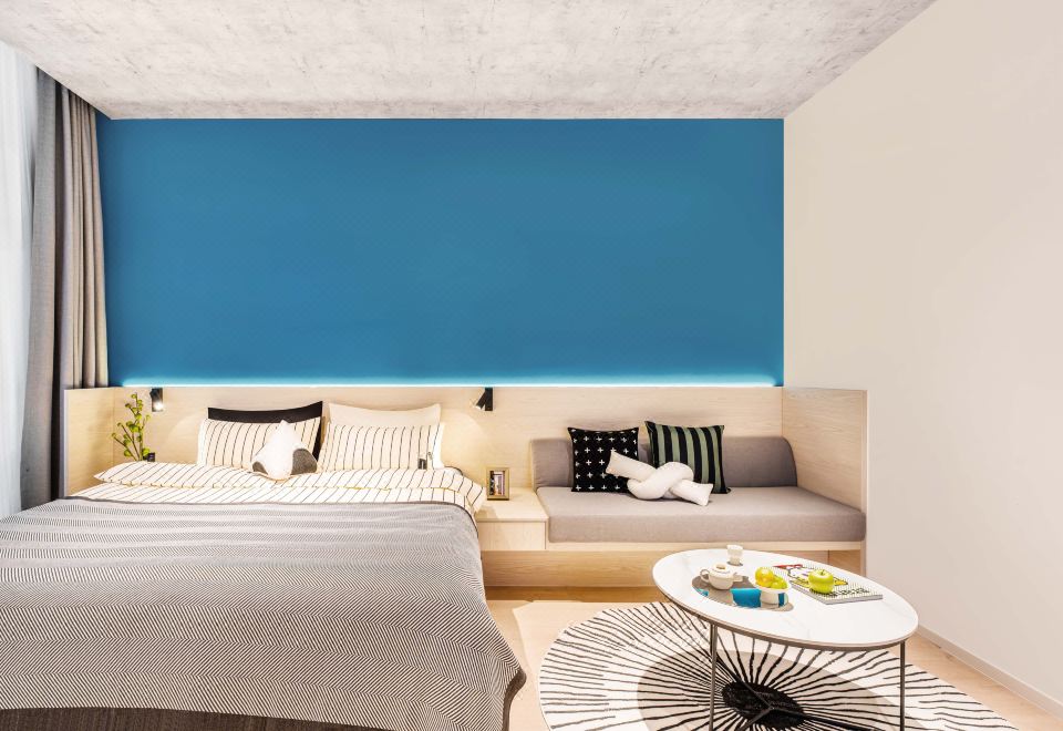 baseLITE-CHANGLIN Serviced ApartmentExquisite Studio (with Washing Machine)