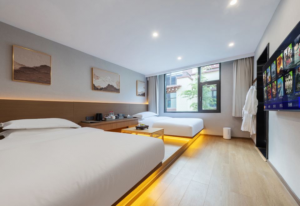  Senlu Tatami Twin Room (Smart Room System + Underfloor Heating + Humidifier + Oxygen Supply)