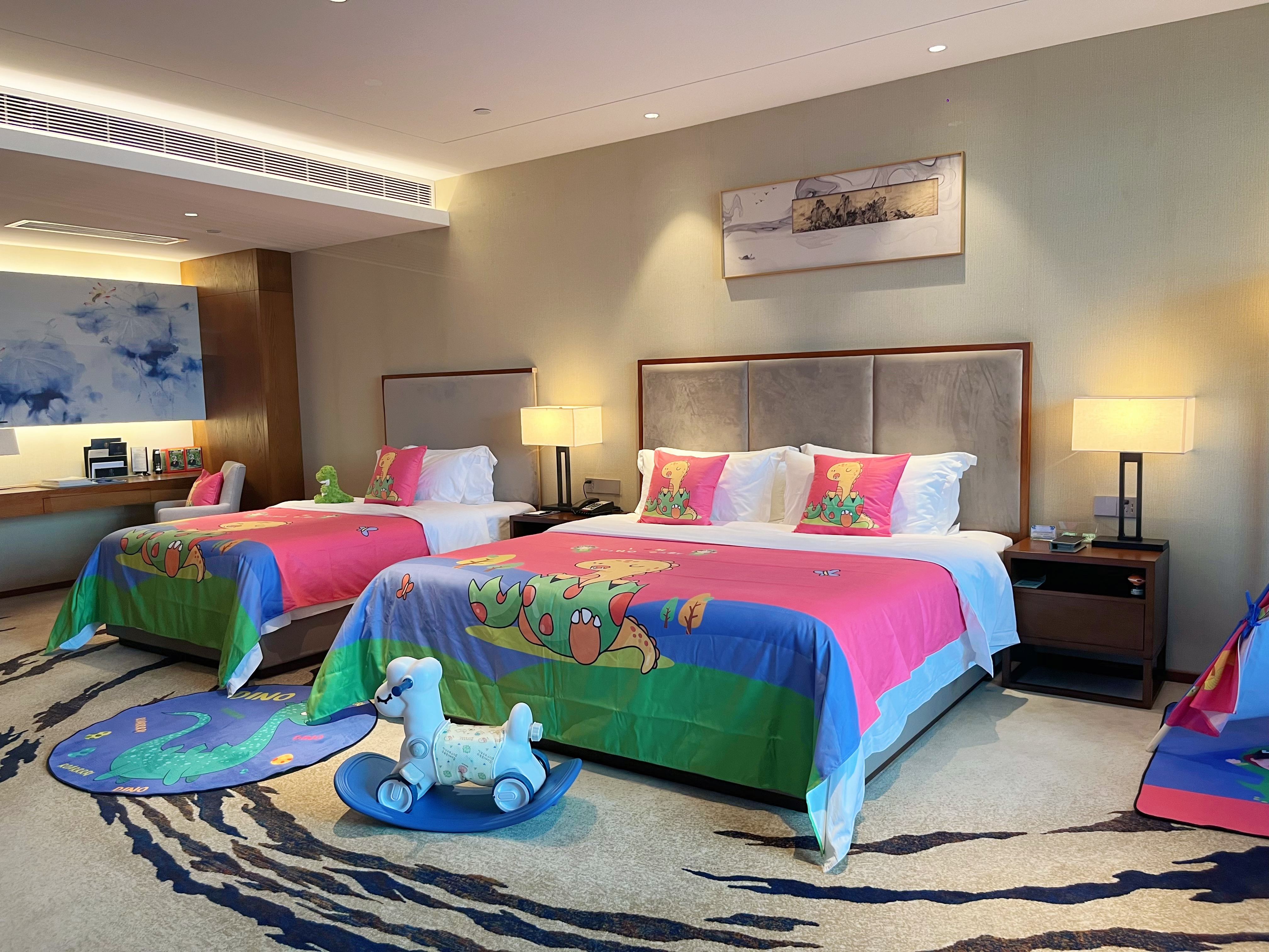 江语亲子房【童趣帐篷玩具+小童洗漱用品】