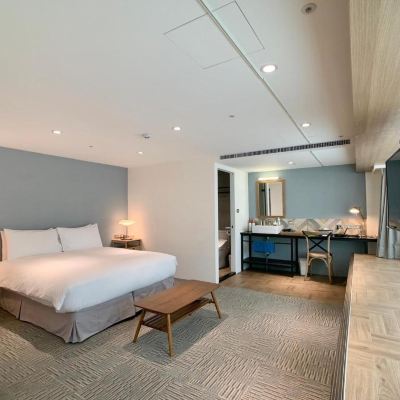 豪華四人房 （連通房） 台北小公館人文旅舍優惠