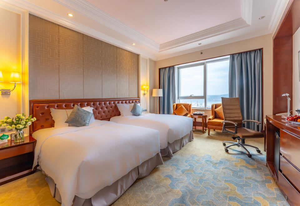 豪華海景雙床房