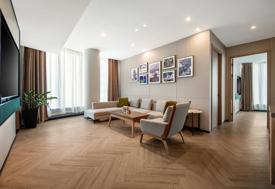 双卧套房（亲子聚会+独立双卧室+Happy Hour）