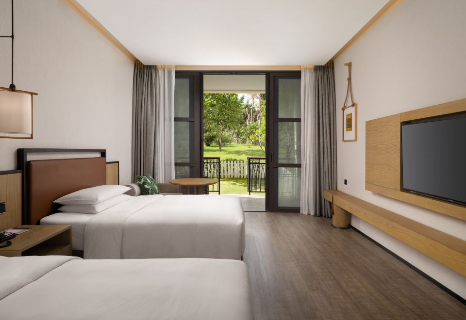 景观庭院双床房-宠物友好