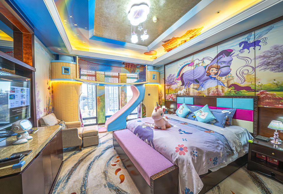 Zhaolin Grand Hotel BeijingPrincess Pink Children's Featured Suite