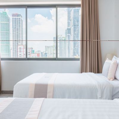 Panoramic City View Twin Room The Onra Hotel Promo Code