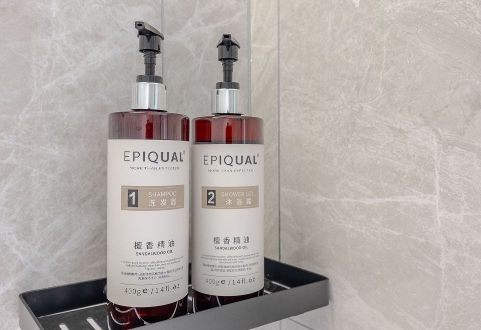 豪华双床房【55寸电视+智能马桶+落地窗】