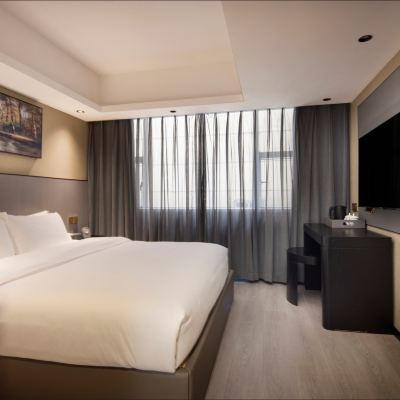 悅享靜謐大床房 吉悅飯店（廣州動物園沙河頂地鐵站店）優惠