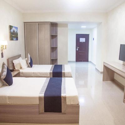 豪華雙床房 金邊城市舒適機場飯店優惠