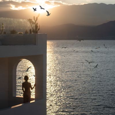 私享露台·等風180度海景大床房 大理聽花島海景花園美宿優惠