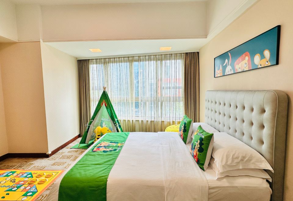 森林秘境亲子双卧套房