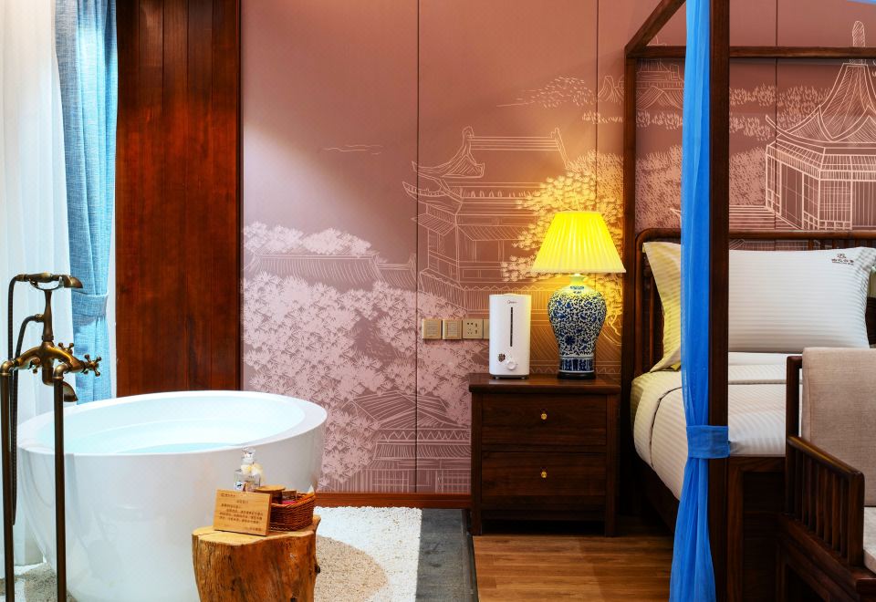 复古风景观大床套房