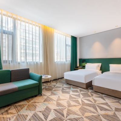 豪華雙床房 開平青楓酒店公寓優惠