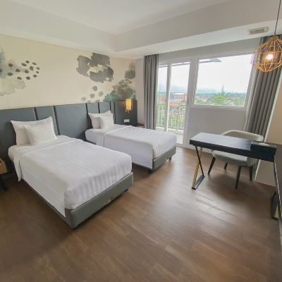 Deluxe Twin Room Horison Ultima Bhuvana Ciawi Promo Code