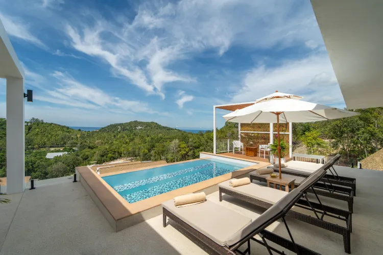 3 Bedroom Pool Villa With Sea View)