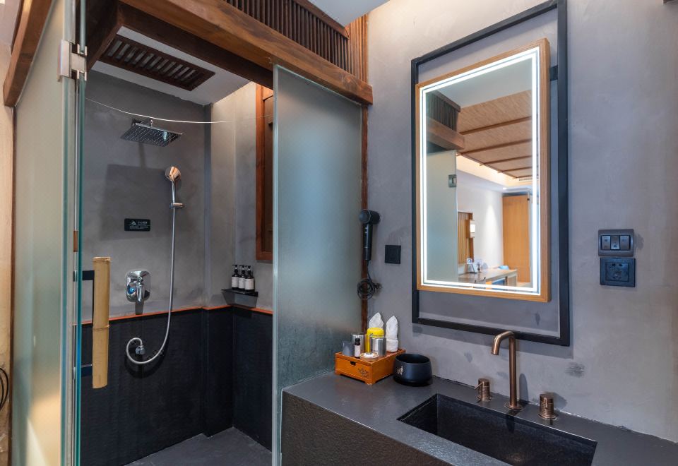 露营亲子双床房