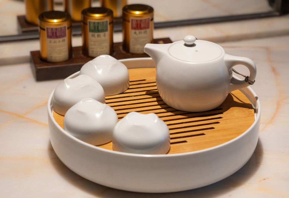 豪华房 双人床 城市景观 行政楼层