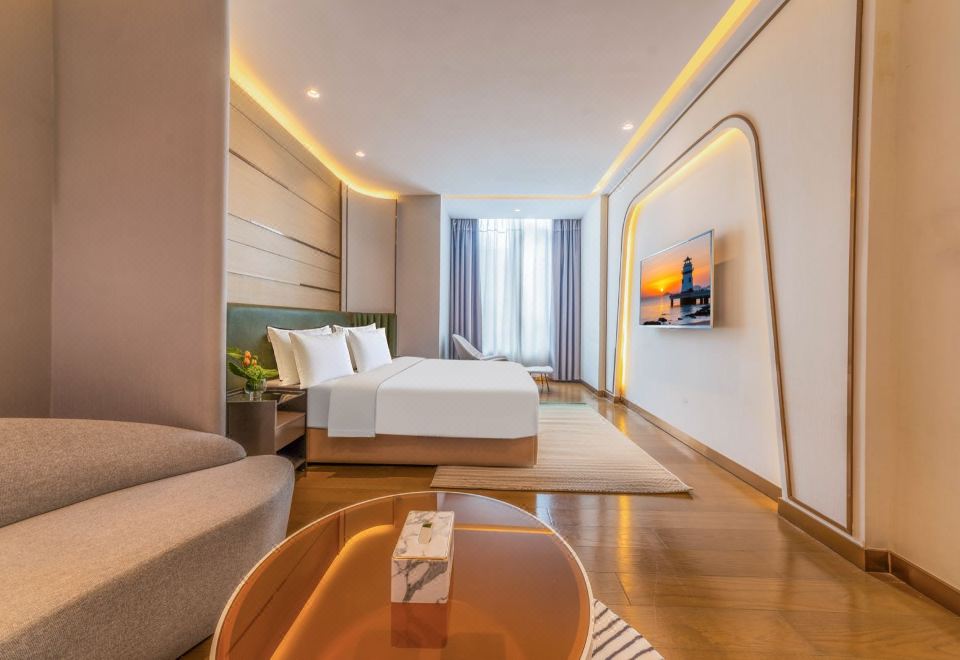 Leisurely·豪华大床房「智能客控+minibar+浴缸泡澡」