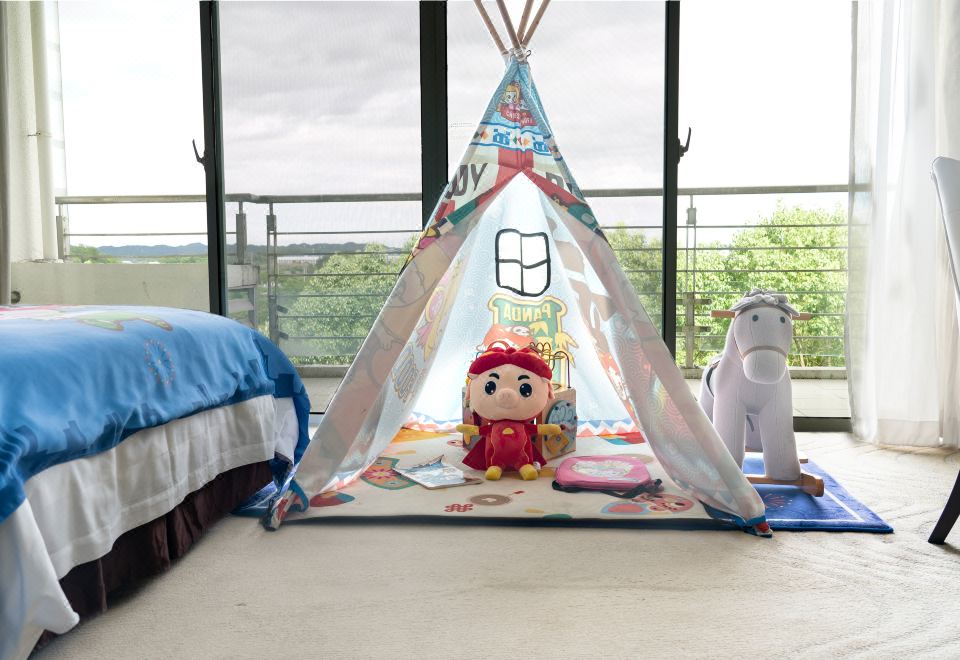 5號樓?動漫影院親子雙床房