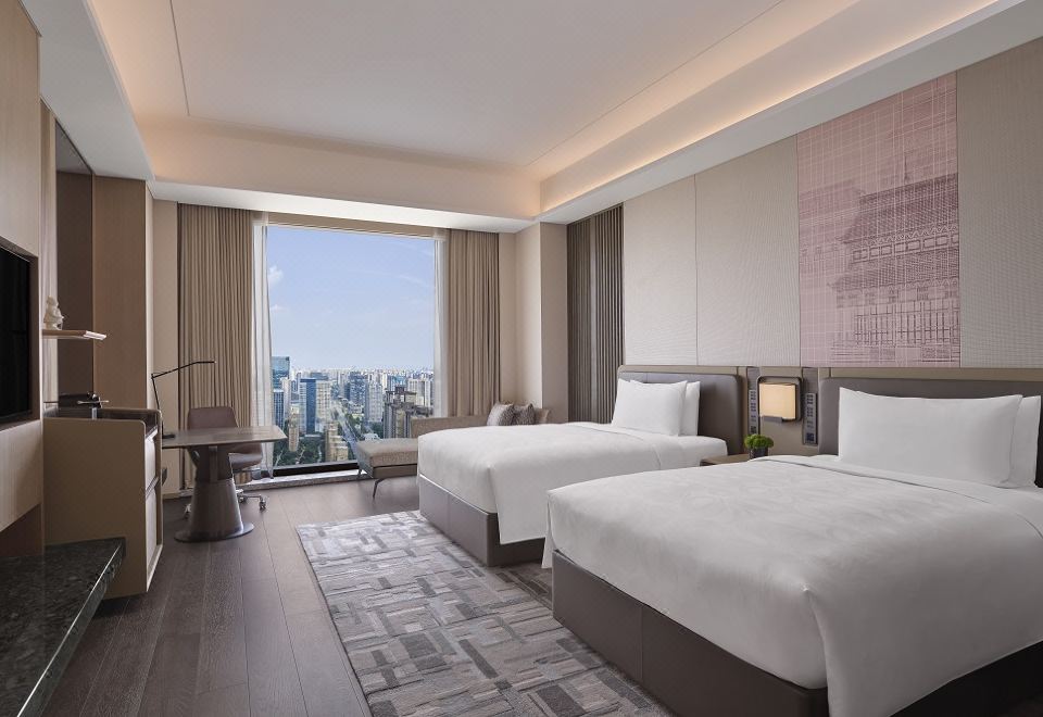 小小调酒师空中双床房+狮鹫玩偶