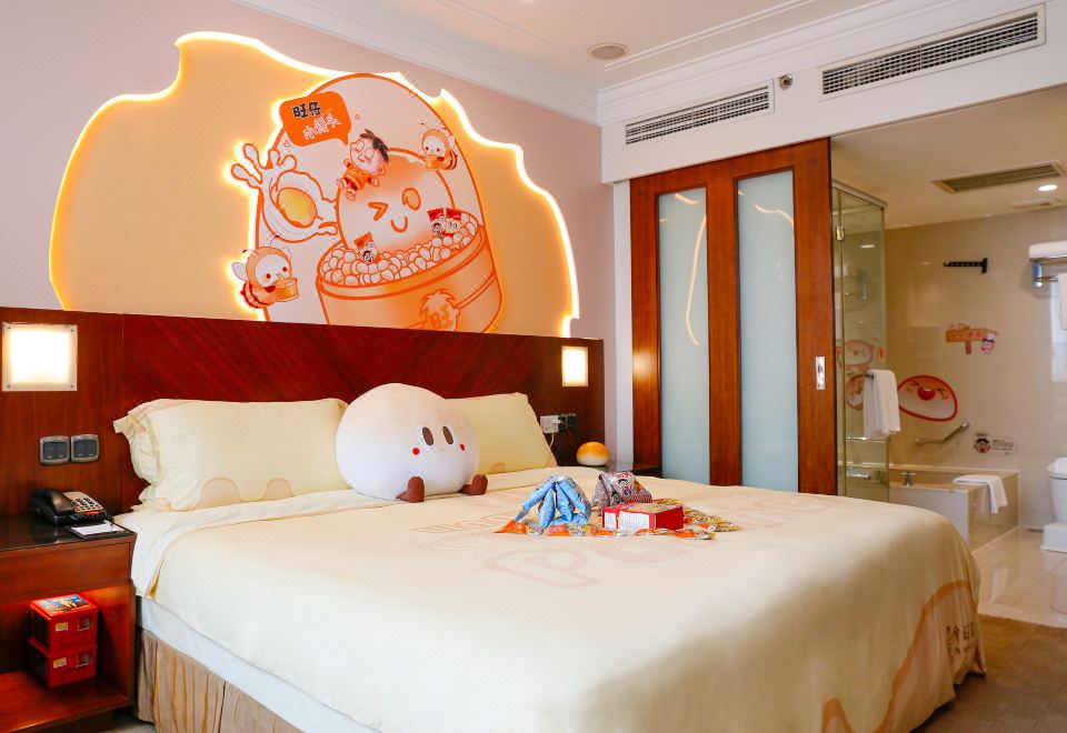 旺仔小馒头亲子主题套房