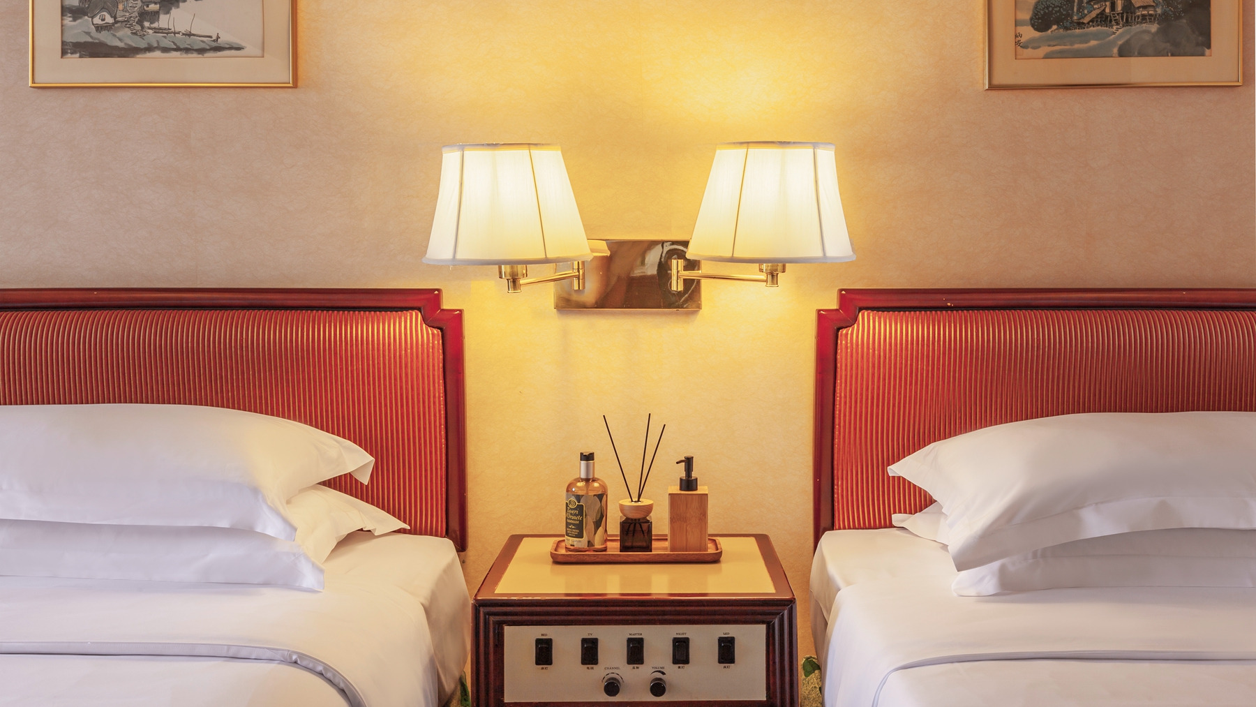 河景高級雙床房