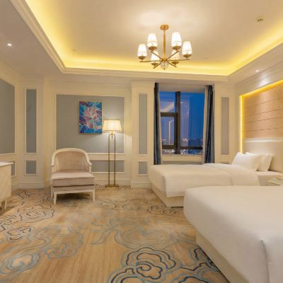 至尊小套房 | 雙臥會客廳+高空夜景 新君悅國際飯店（廣州南站錦龍地鐵站店）優惠