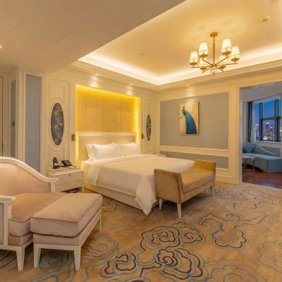 至尊大套房 | 雲端空中會客廳+高空城景 新君悅國際飯店（廣州南站錦龍地鐵站店）優惠