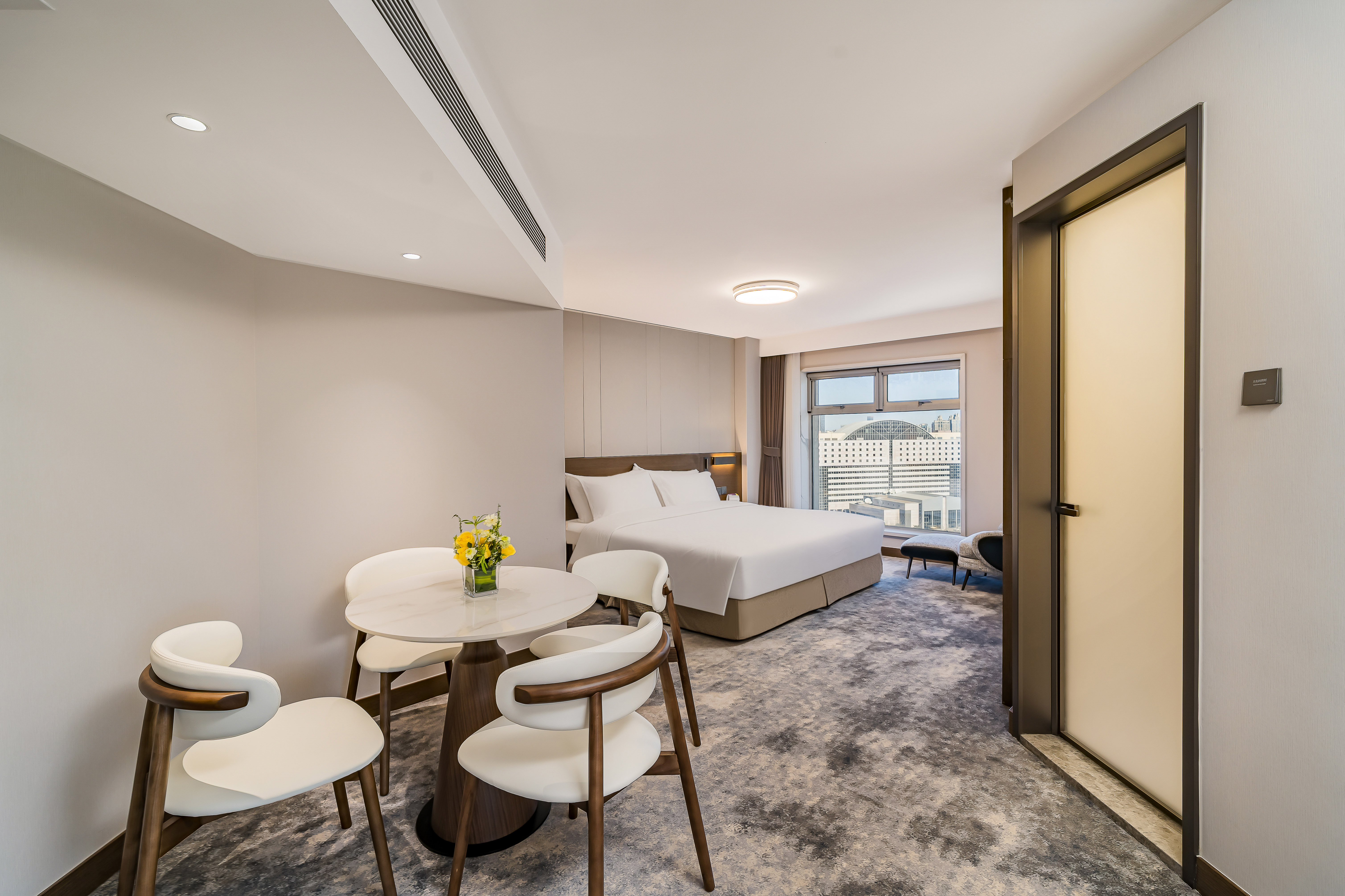 亮馬河岸景觀套房（匠心茶具+舒適沙發區+深睡枕）