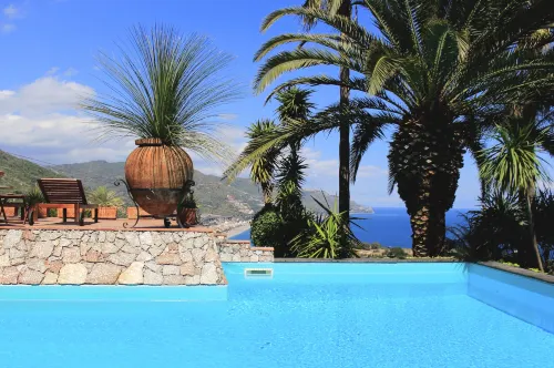 VILLA LOU TAORMINA Private Villa Sea View Pool