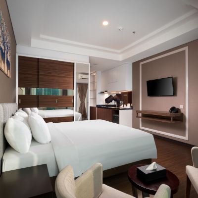 Deluxe Room With Garden View Panbil Residence Serviced Apartment Promo Code
